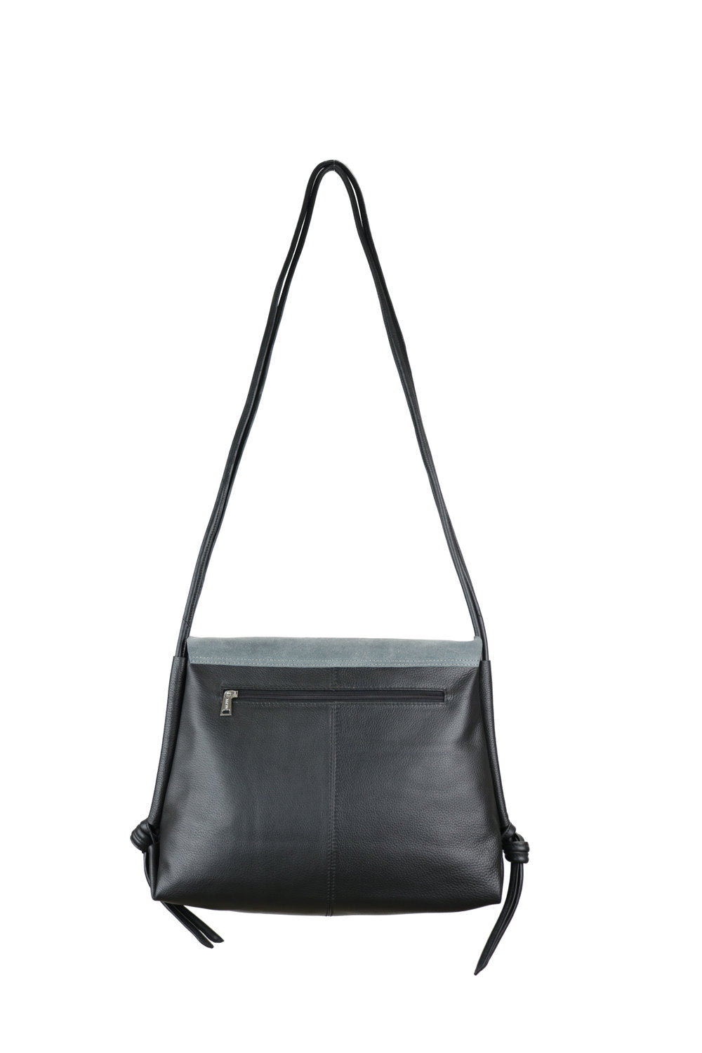 Leather Suede Bag #color_black