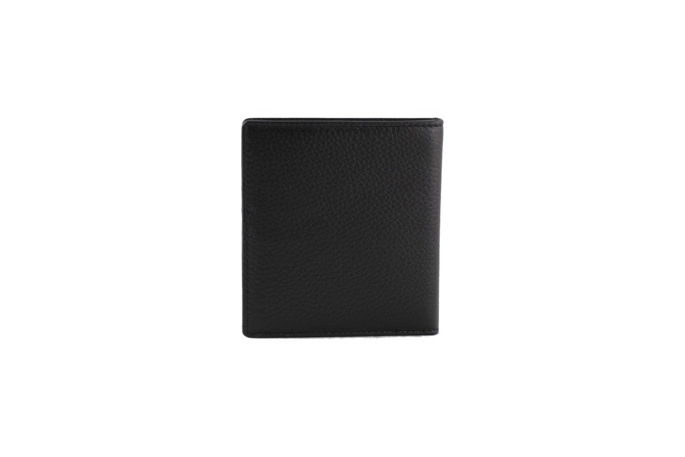 Dan Leather Wallet Back #color_black
