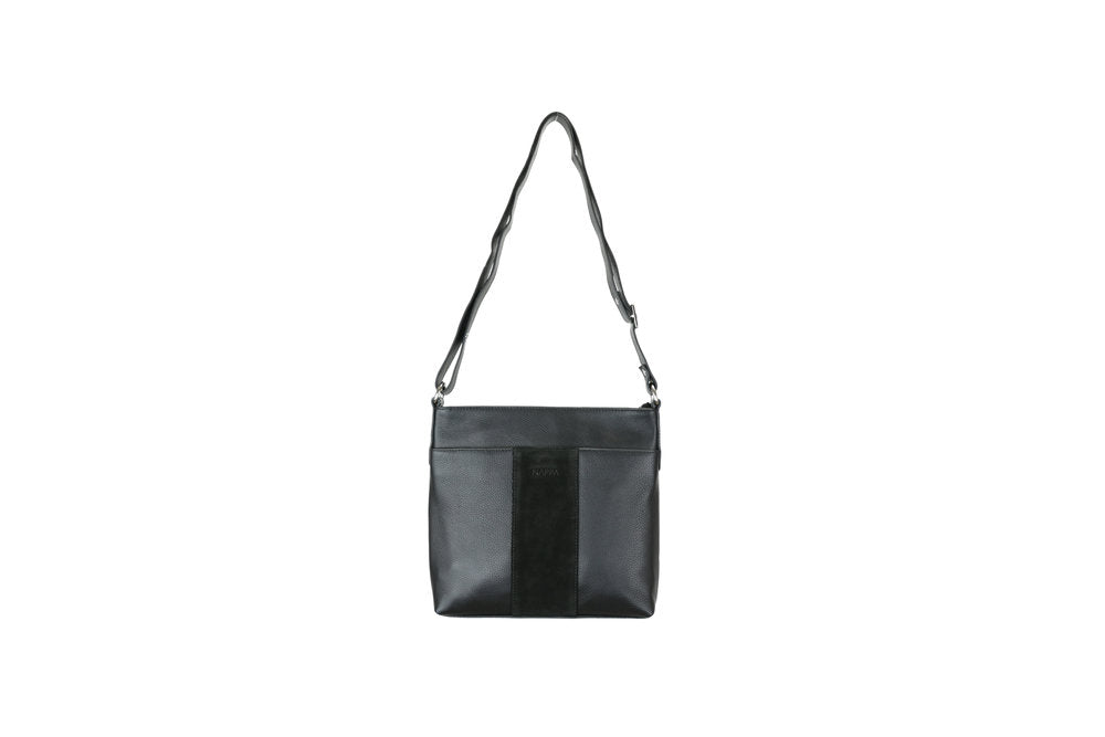 Suede Leather Bag #color_black